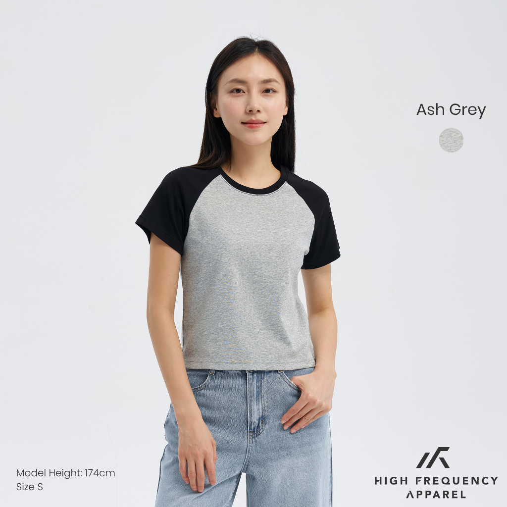 raglan cotton baby tee