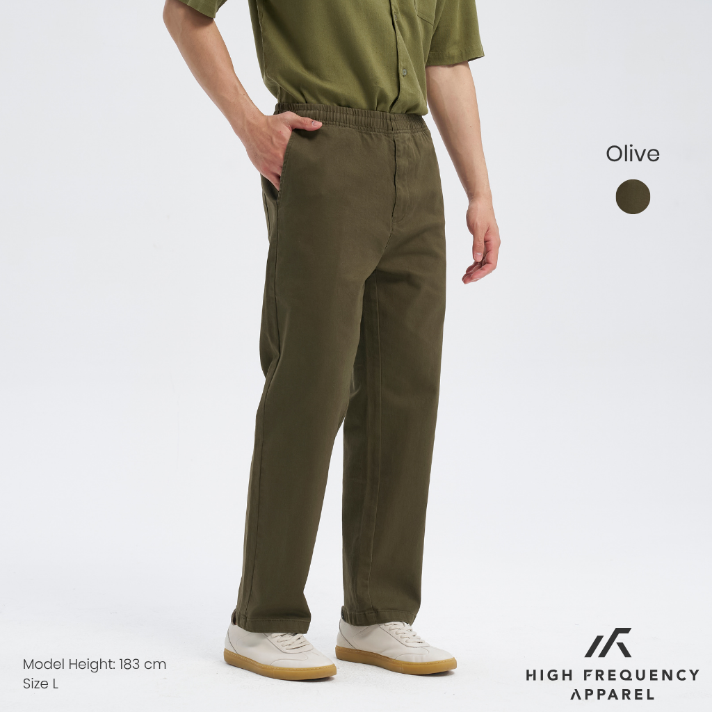 essential stretch cotton pants