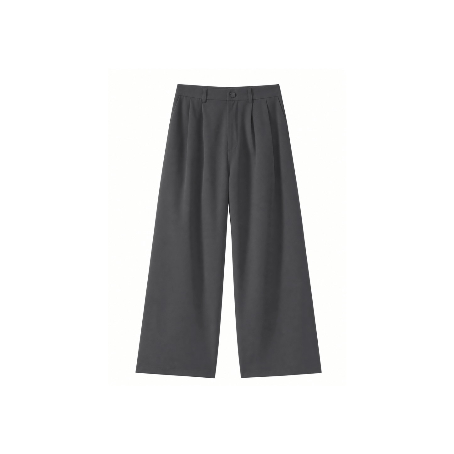 crease-free double pleated trousers