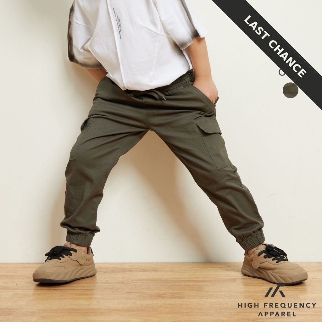 utility cuffed cargo pants