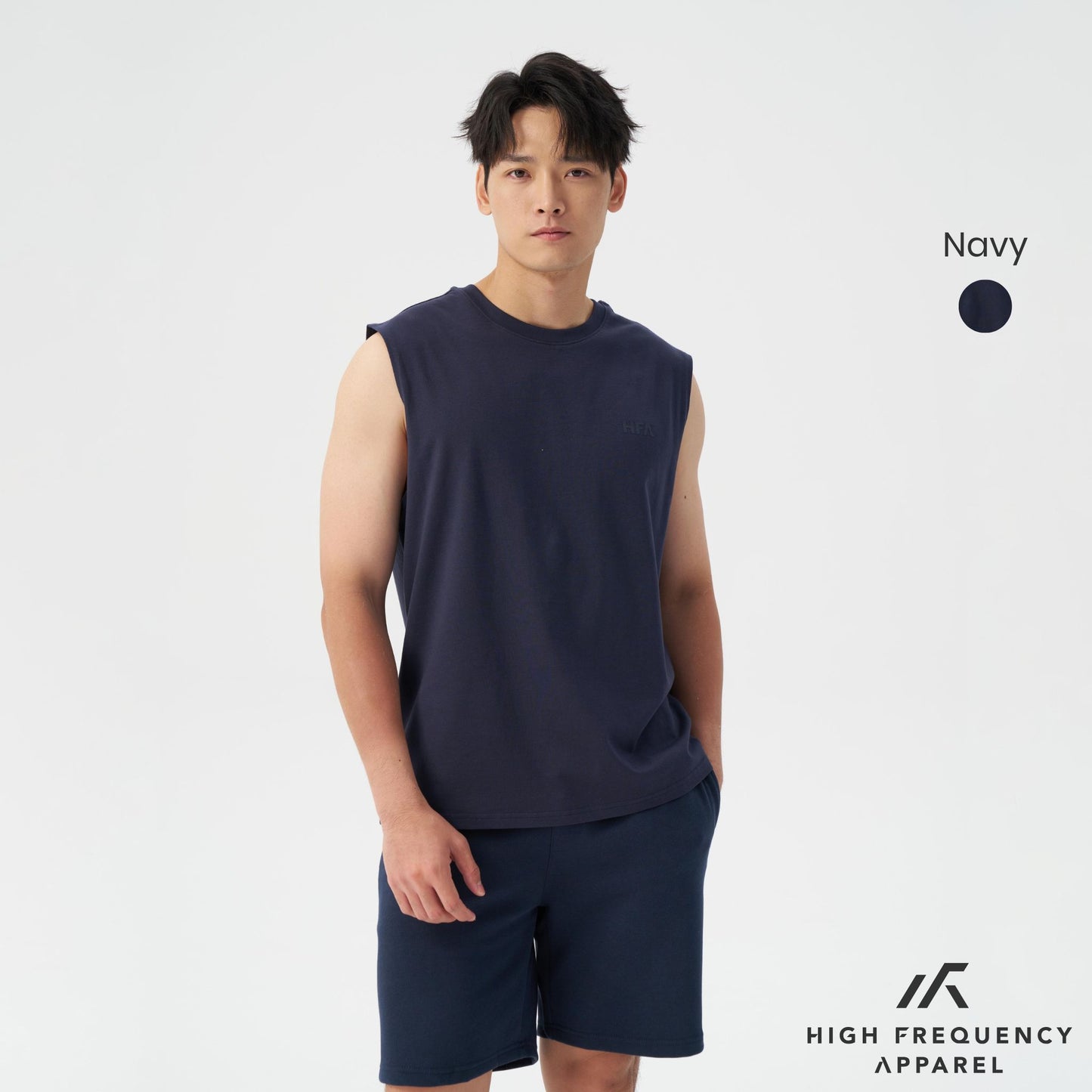 hfa men's cotton muscle tank top