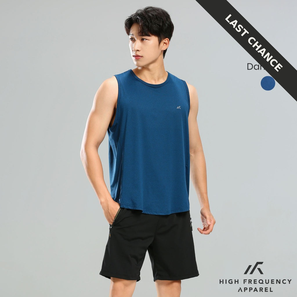 dri-fit heather crew neck tank top