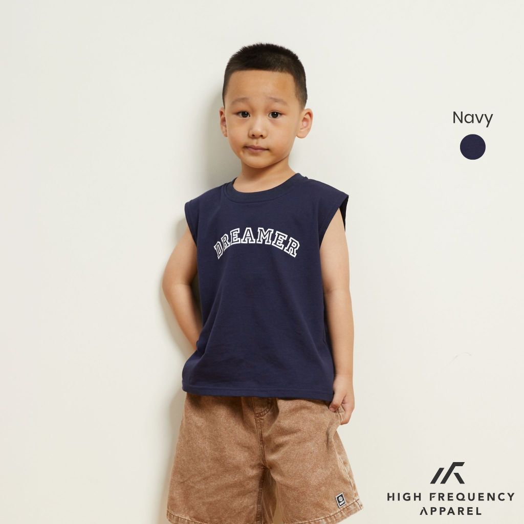 hfa kids cotton muscle tank top