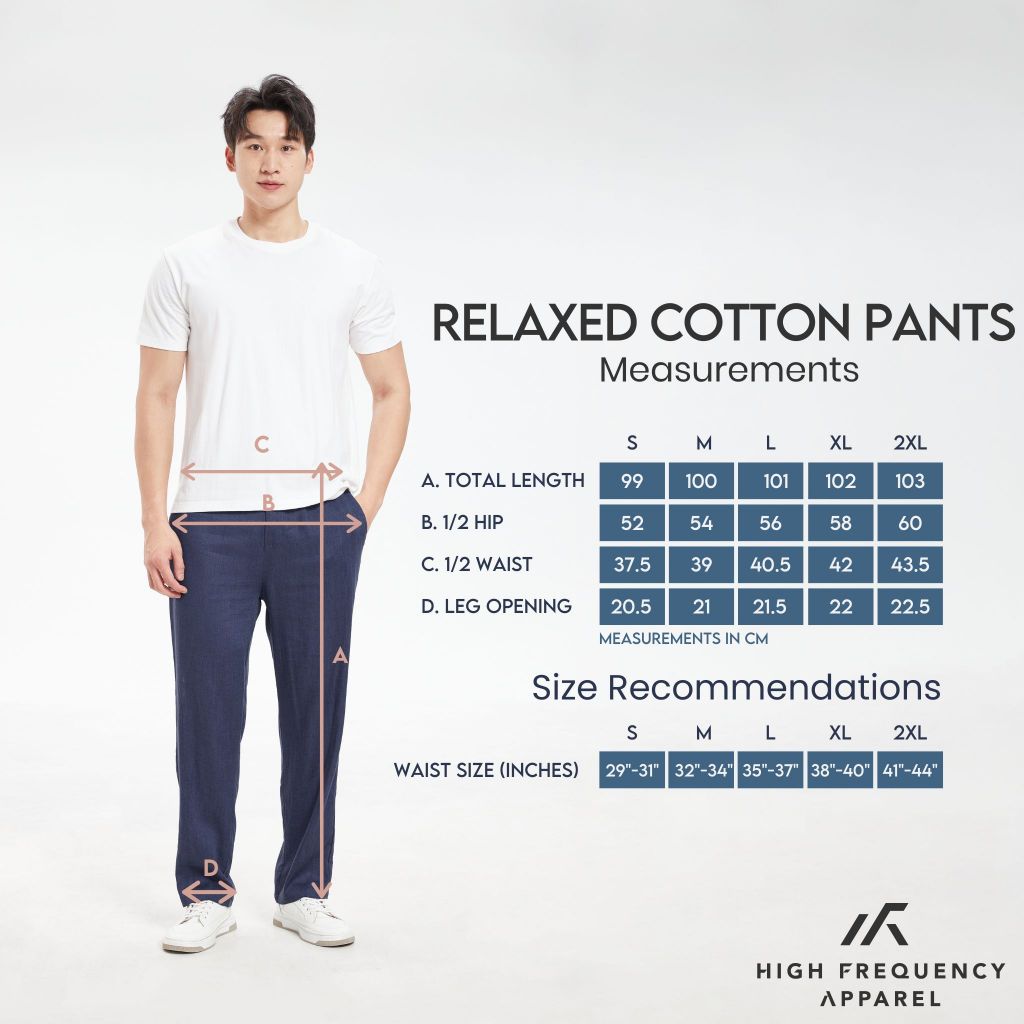 hfa men's relaxed-fit cotton pants