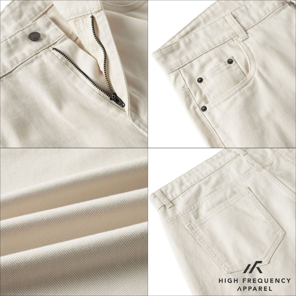 hfa men's straight cut cotton twill jeans