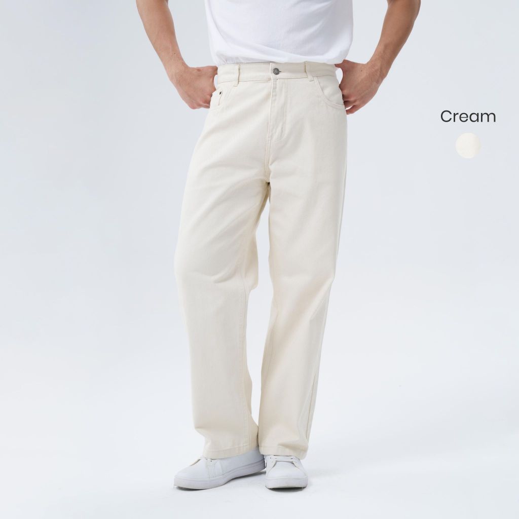 hfa men's straight cut cotton twill jeans