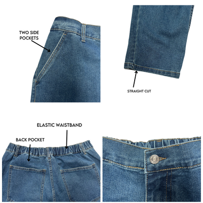 HFA Men's Straight Cut Denim Jeans