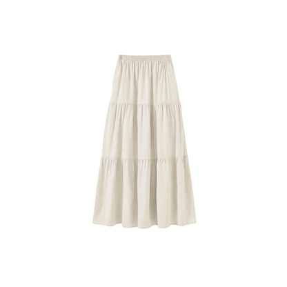 3-Tier Flowy Maxi Skirt
