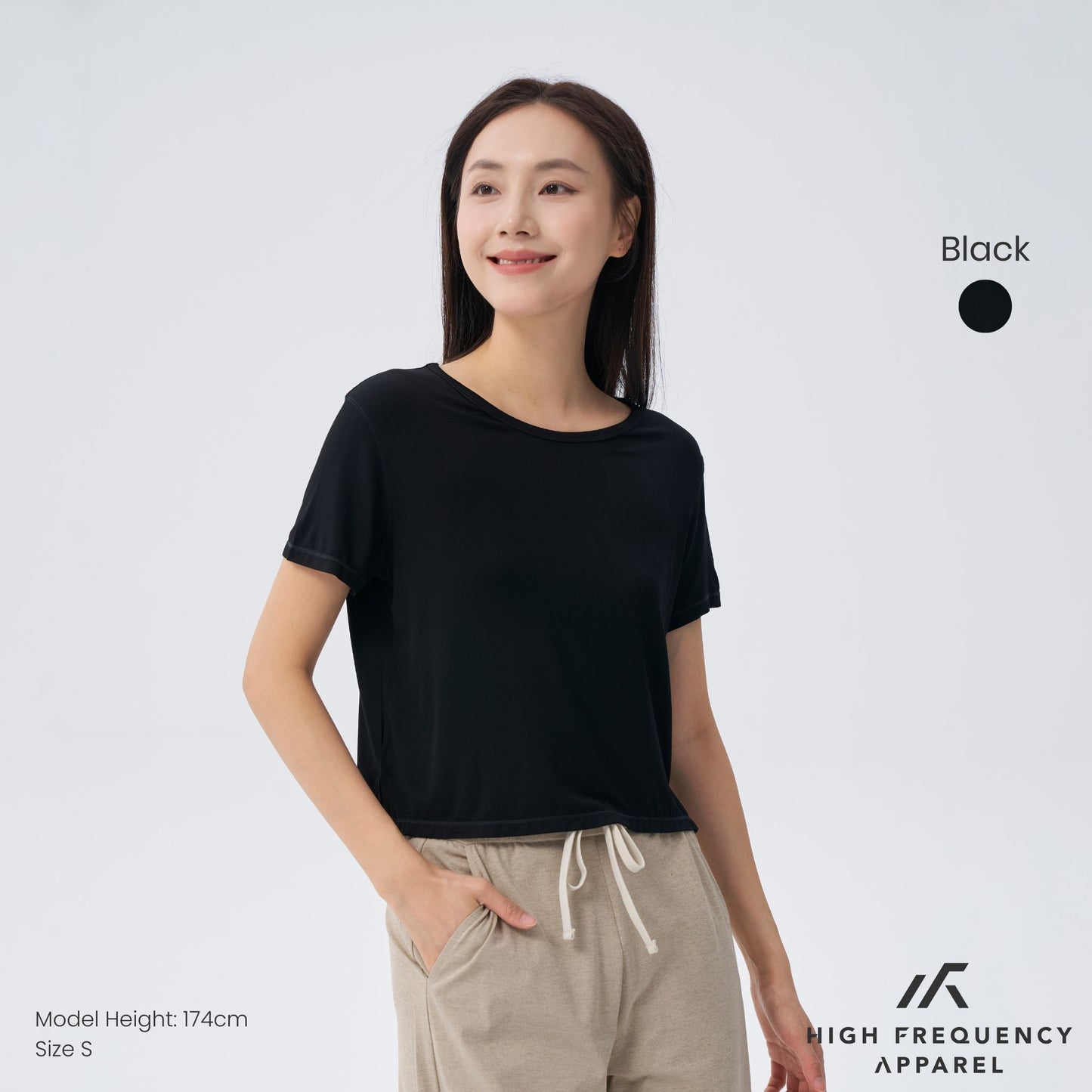 modal relaxed short sleeve tee