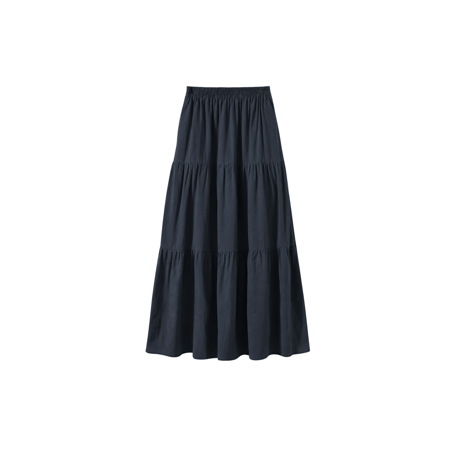3-tier flowy maxi skirt