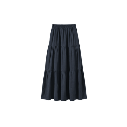 3-Tier Flowy Maxi Skirt