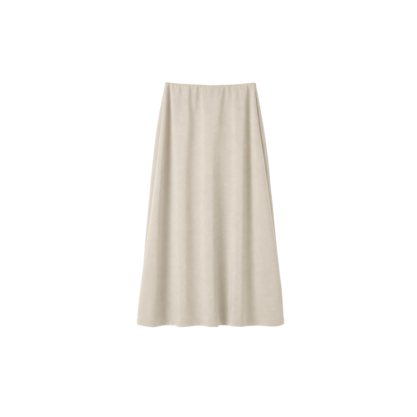 women's minimalist tencel flowy maxi skirt