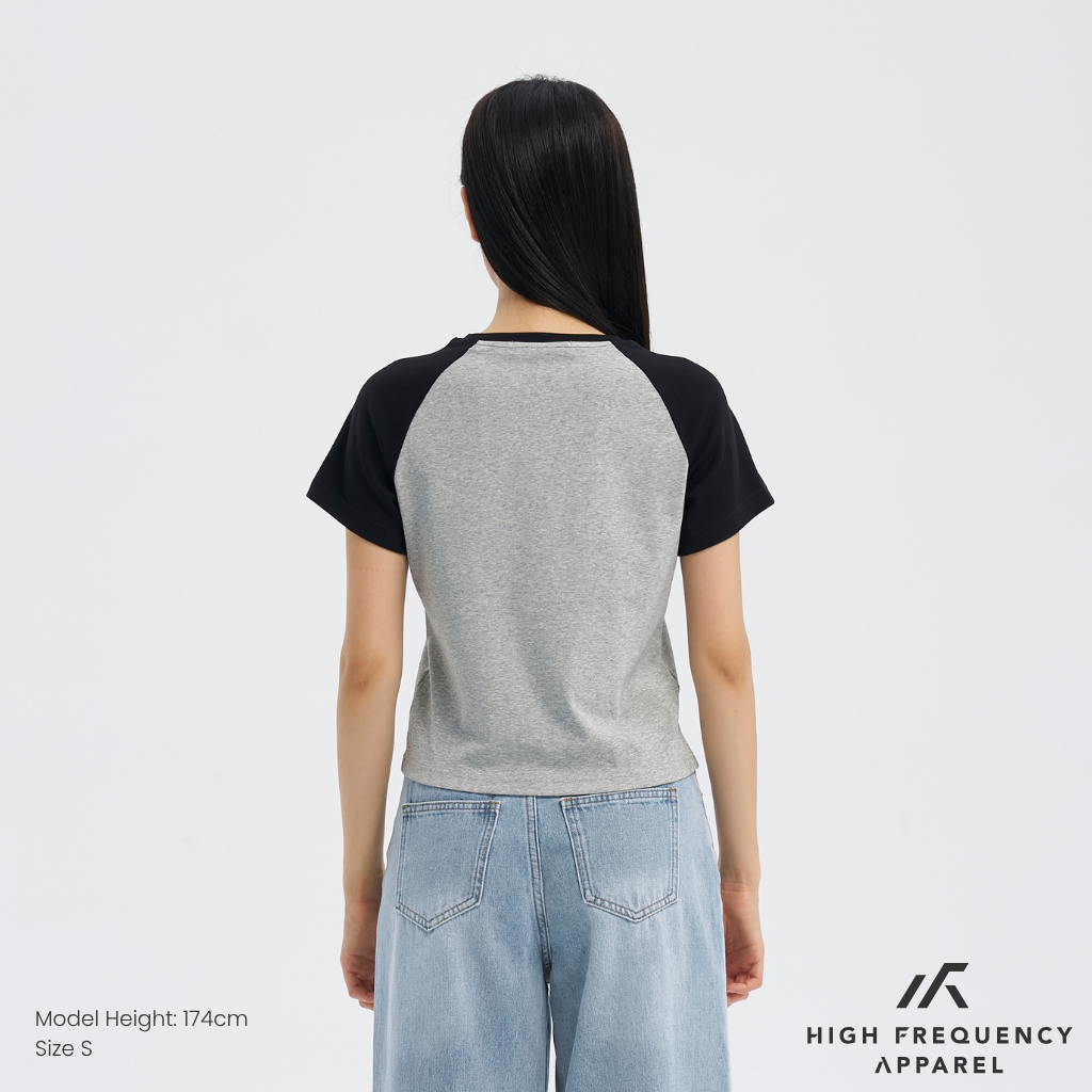 raglan cotton baby tee