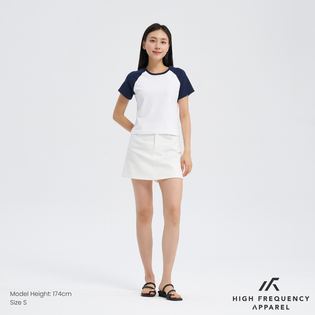 raglan cotton baby tee