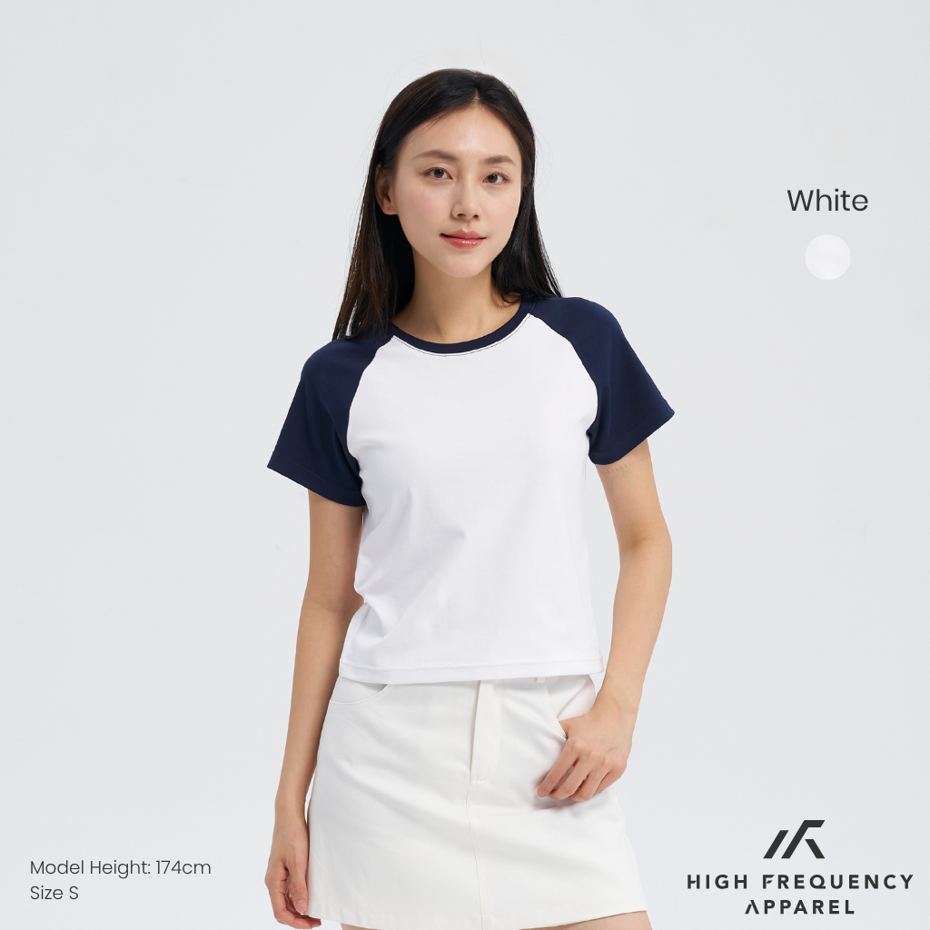 raglan cotton baby tee