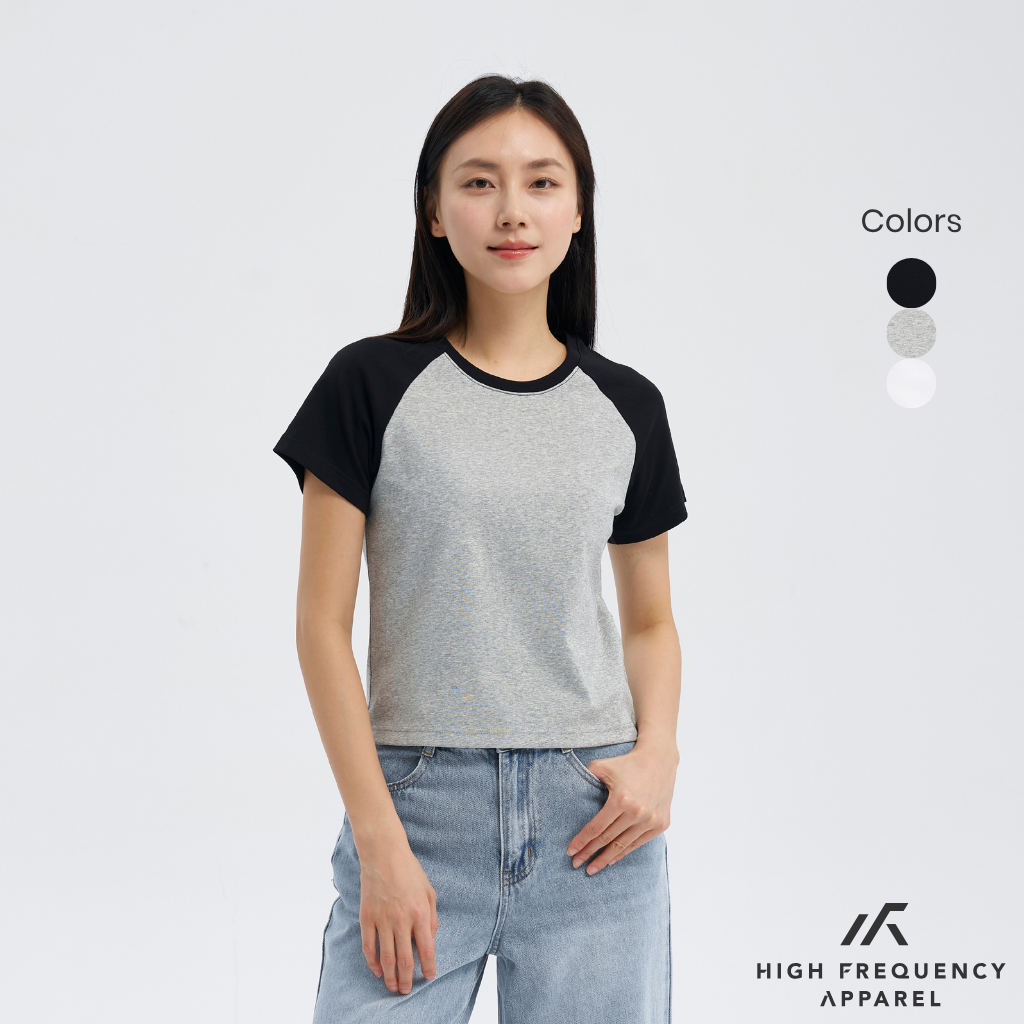 raglan cotton baby tee