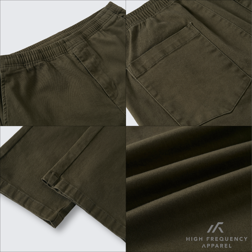 essential stretch cotton pants