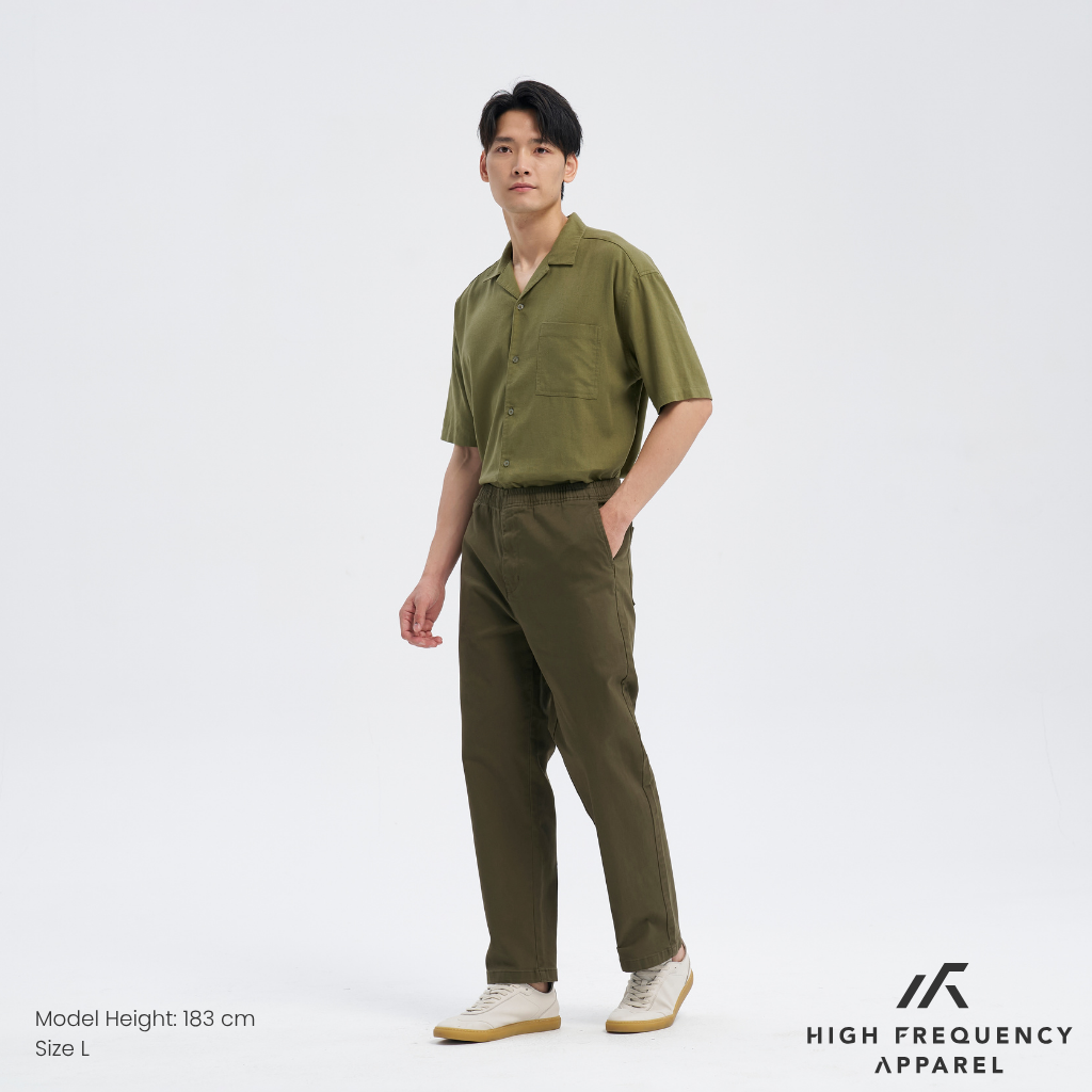 essential stretch cotton pants