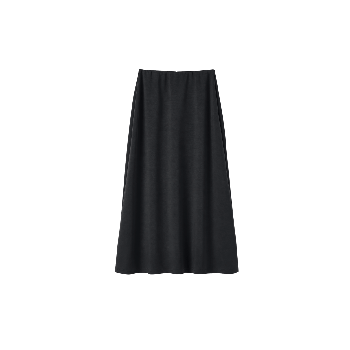 women's minimalist tencel flowy maxi skirt