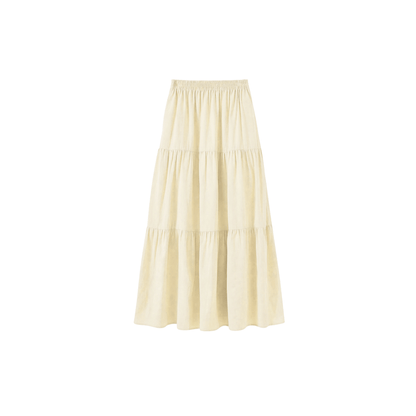 3-Tier Flowy Maxi Skirt