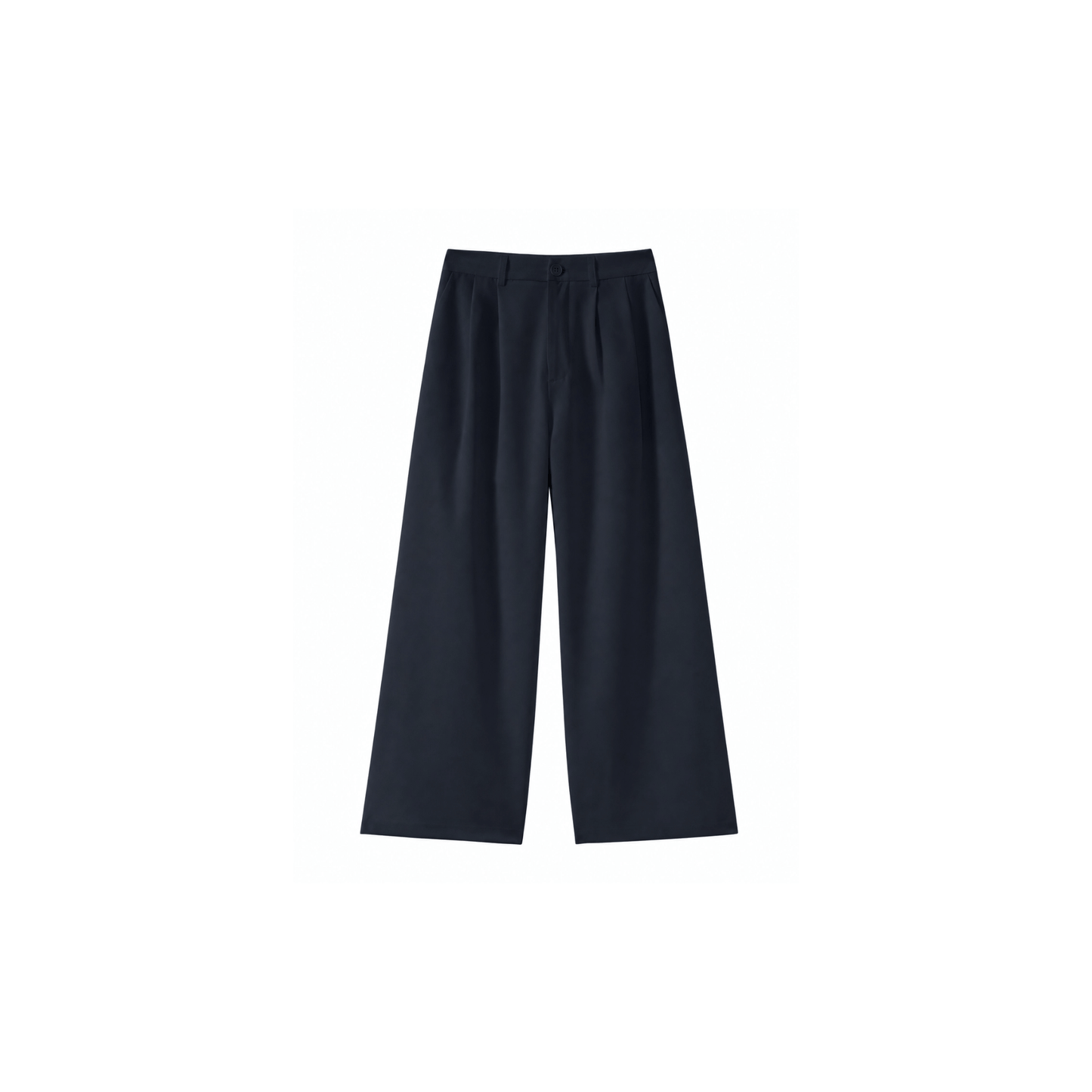 crease-free double pleated trousers