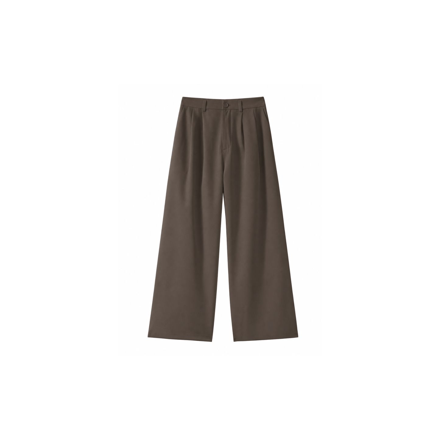 crease-free double pleated trousers