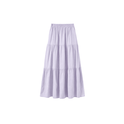 3-Tier Flowy Maxi Skirt