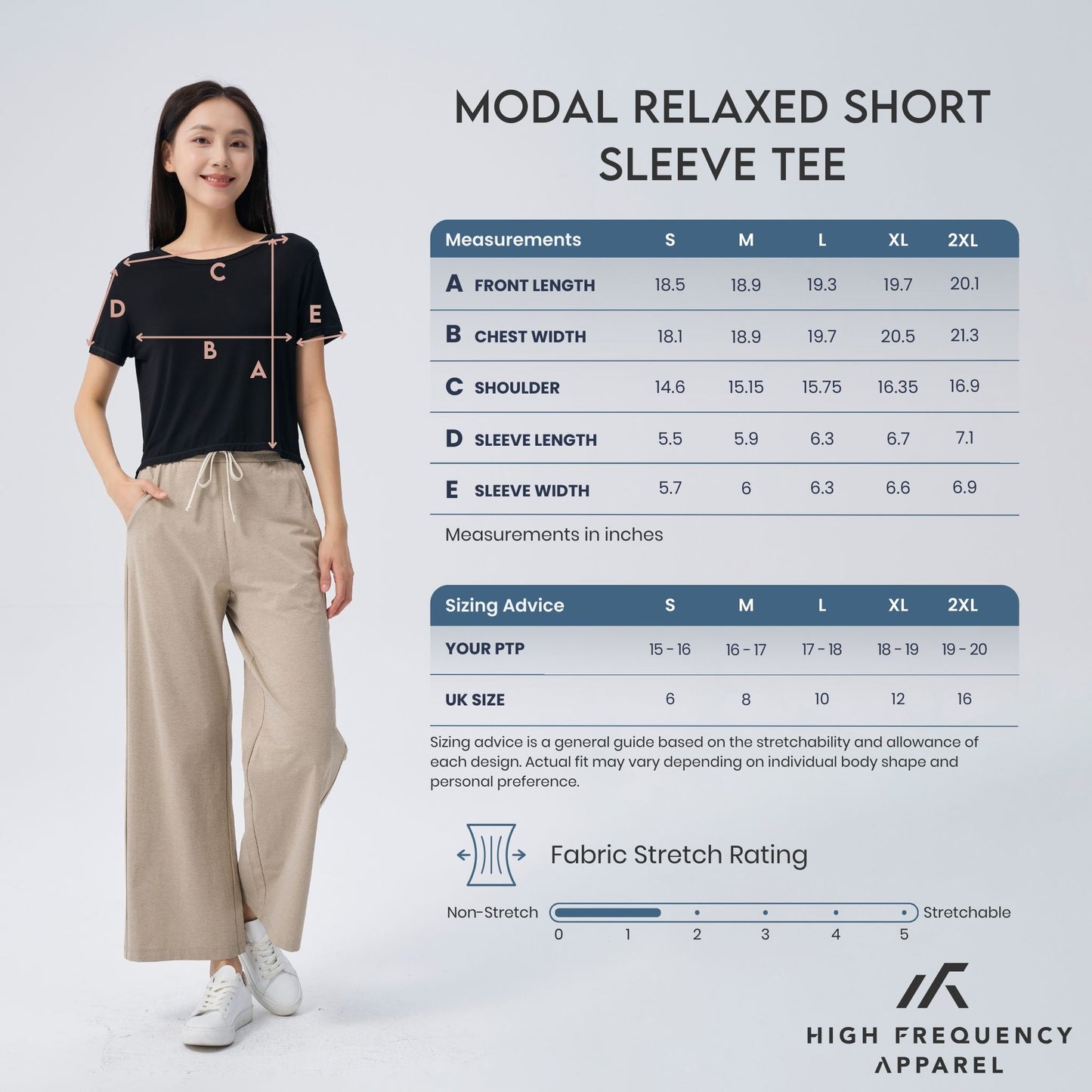 modal relaxed short sleeve tee