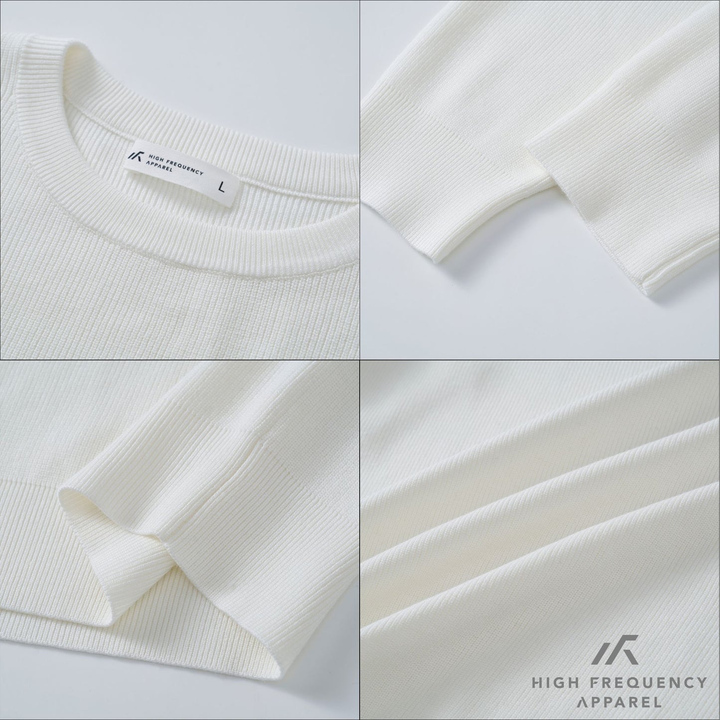 hfa unisex loose fit heavyweight knitted long sleeve pullover