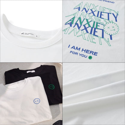 HFA Unisex Anxiety Oversized Graphic Tee