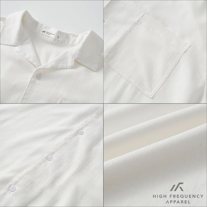 HFA Men’s Camp-Collar Short Sleeve Shirt - Relaxed Fit