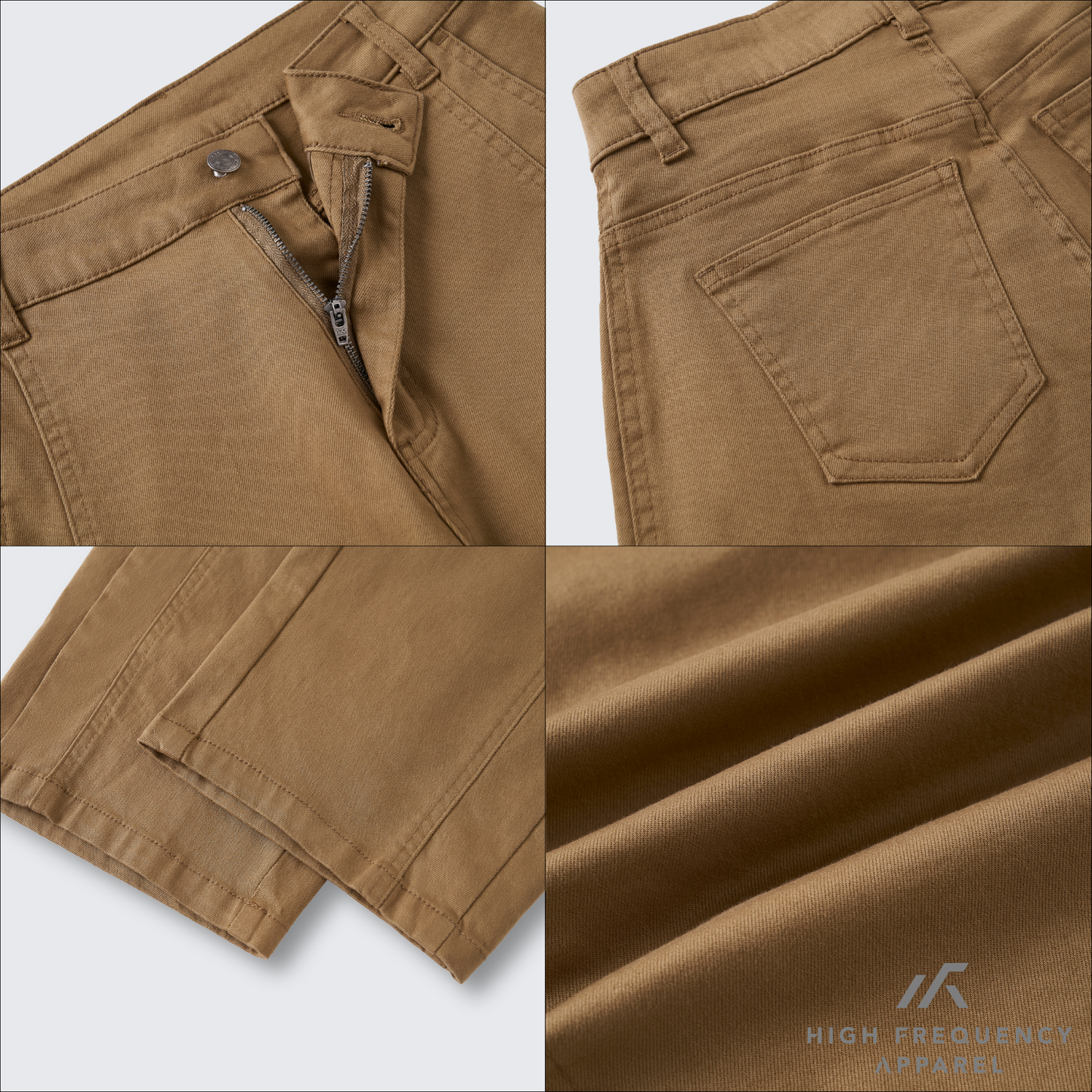 unisex curve chino pants