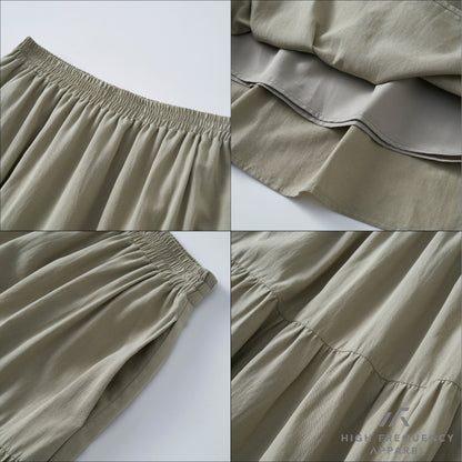 HFA Women’s 3-Tier Flow Maxi Skirt