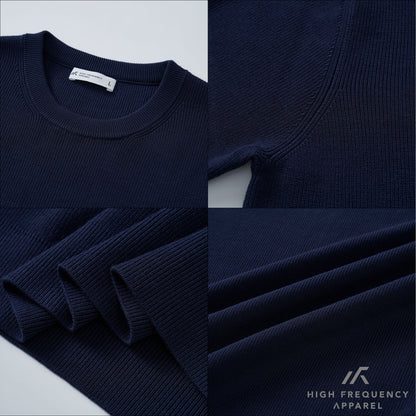 HFA Men’s Heavyweight Knitted Short Sleeve T-Shirt