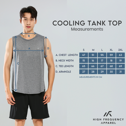 HFA Unisex Dri-Fit Heather Crew Neck Tank Top