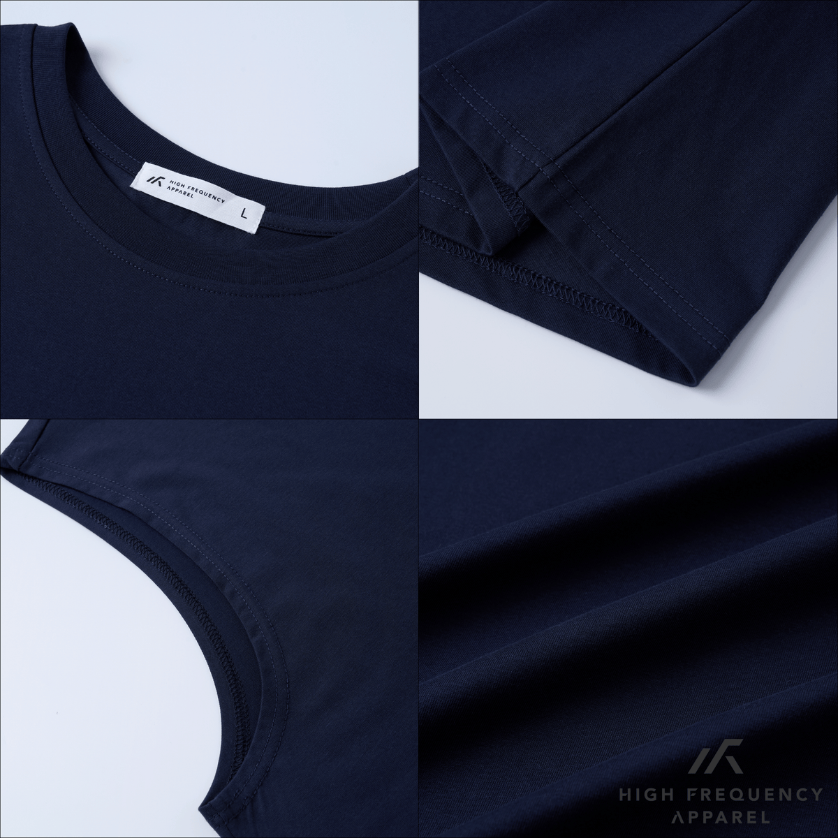 cooling cotton crew neck muscle tank top