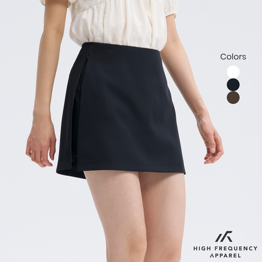 Adjustable Side-Zip Skorts With Hidden Pocket