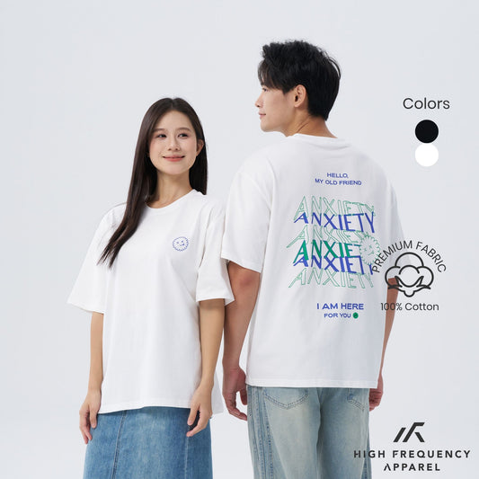 HFA Unisex Anxiety Oversized Graphic Tee