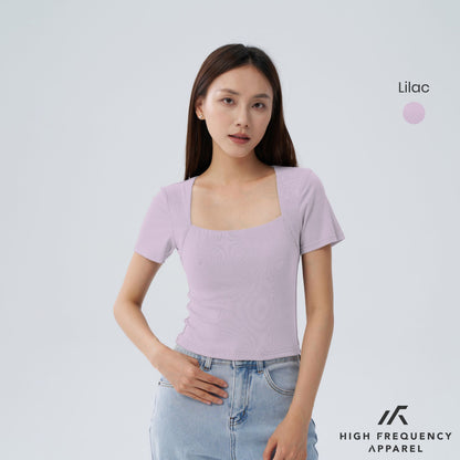 HFA Women's Square Neck Padded Top