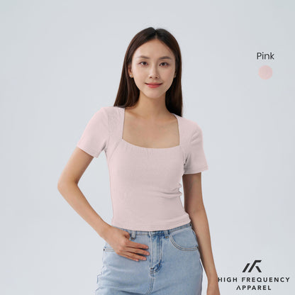 HFA Women's Square Neck Padded Top