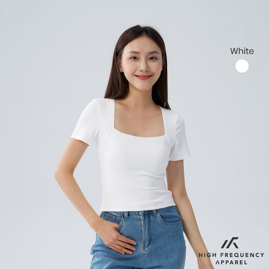HFA Women's Square Neck Padded Top