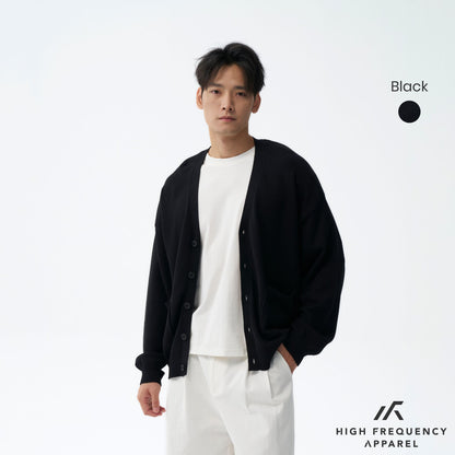 HFA Men's Relax Fitted Knitted Cardigan