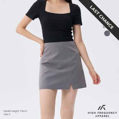 Seamless Front Slit Skorts