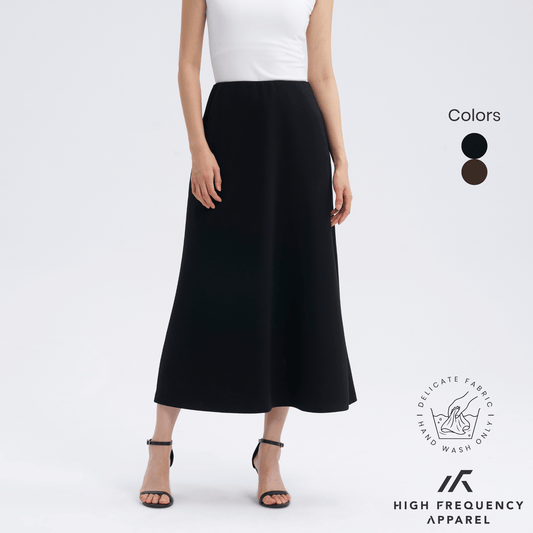 Women's Minimalist Tencel Flowy Maxi Skirt
