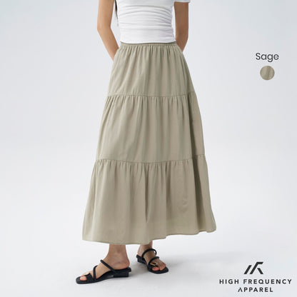 HFA Women’s 3-Tier Flow Maxi Skirt