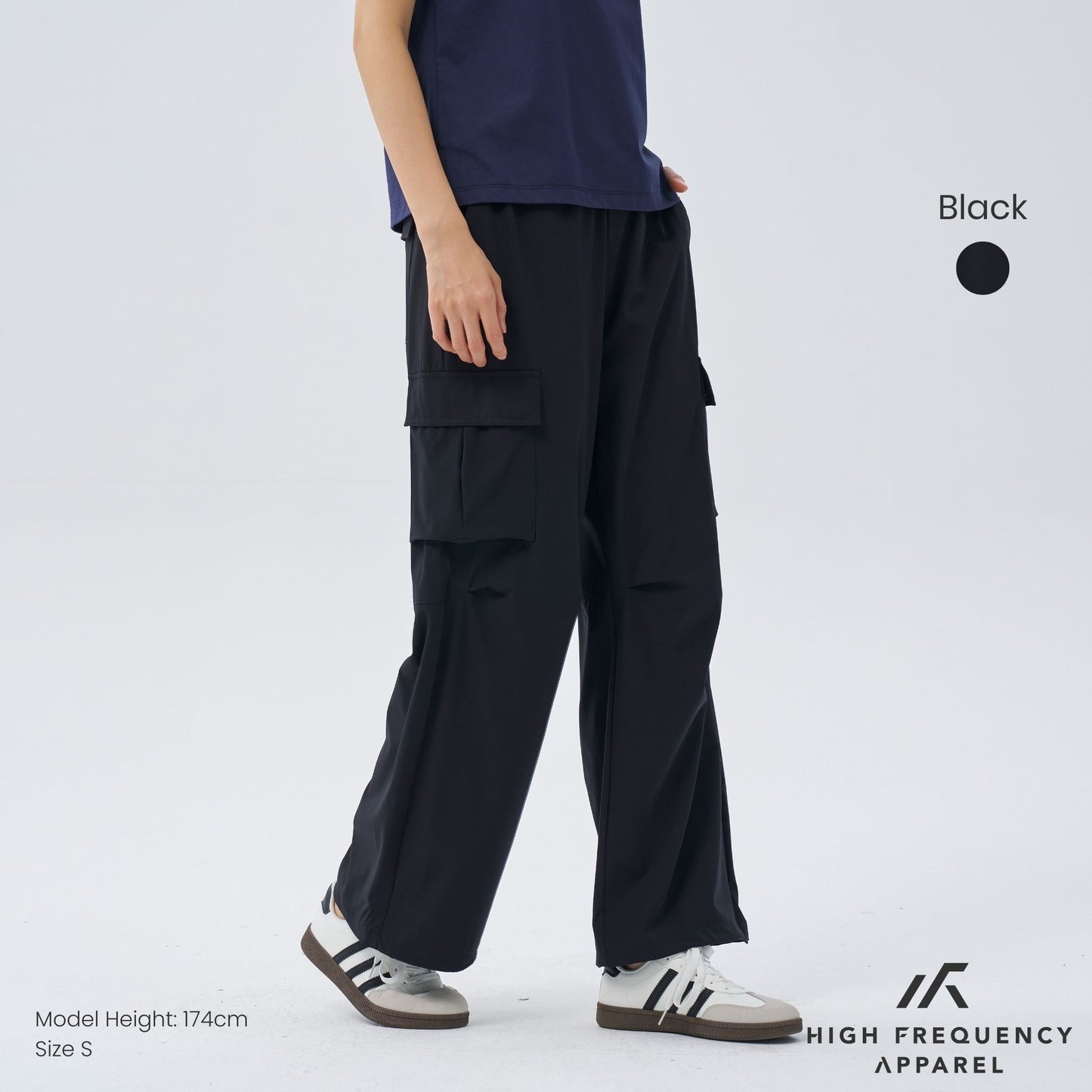 wide straight cargo pants