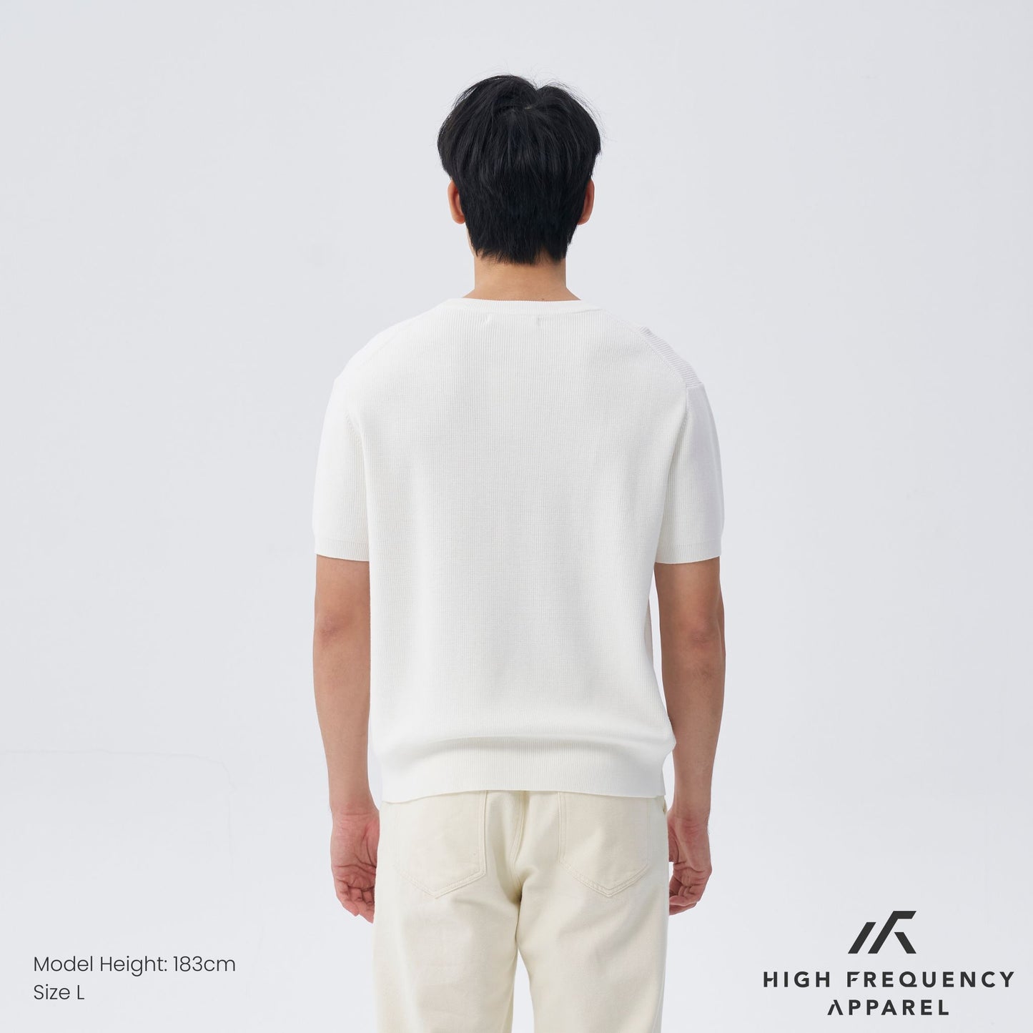 hfa men’s heavyweight knitted short sleeve t-shirt