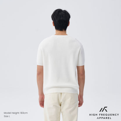 HFA Men’s Heavyweight Knitted Short Sleeve T-Shirt