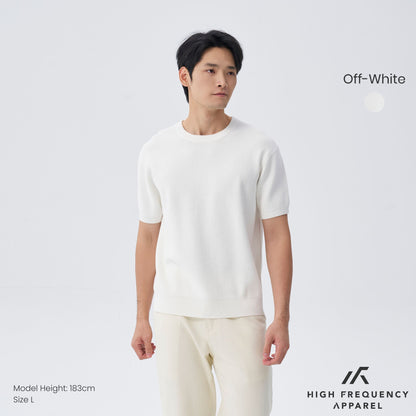 HFA Men’s Heavyweight Knitted Short Sleeve T-Shirt