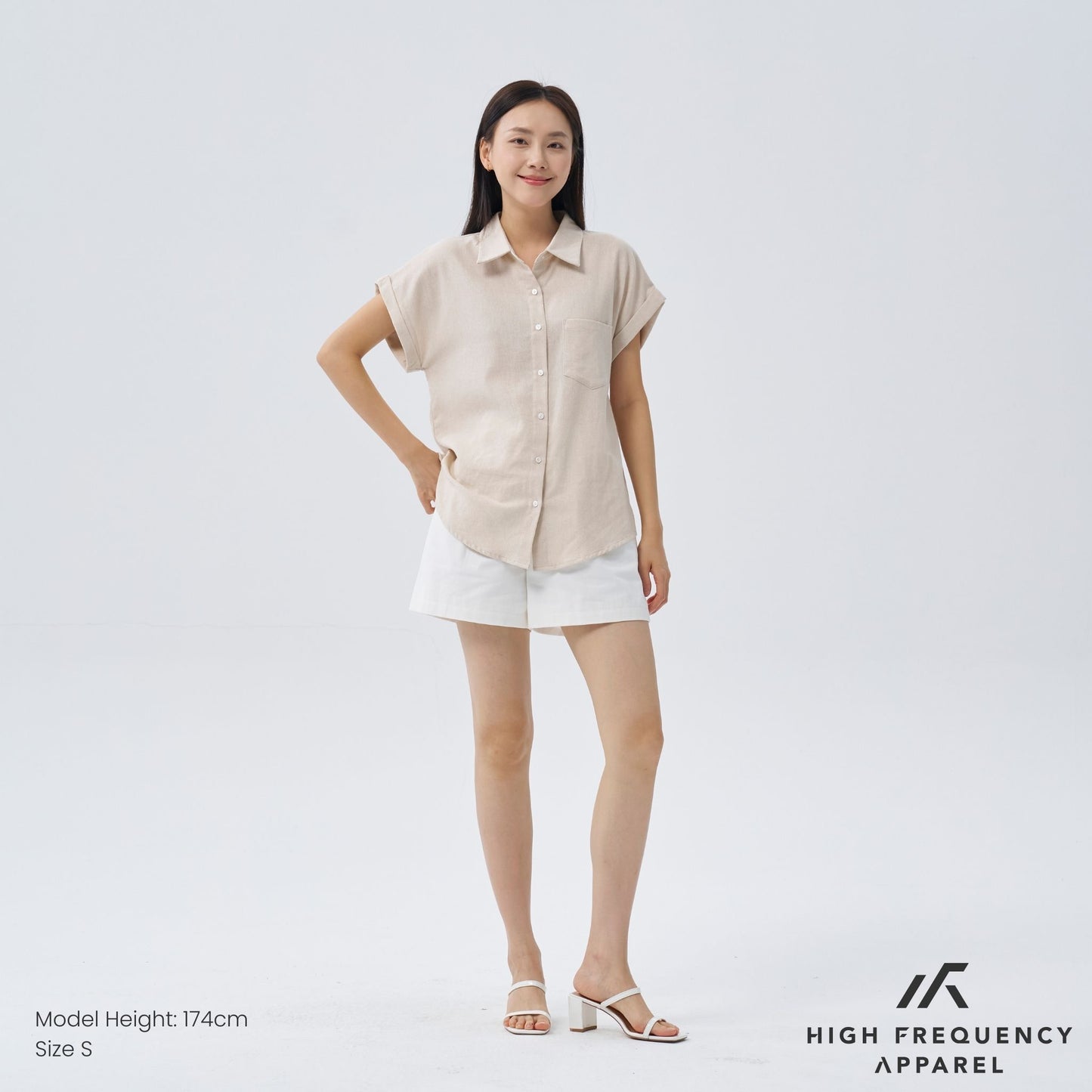 cuffed short sleeve pocket shirt – relaxed fit